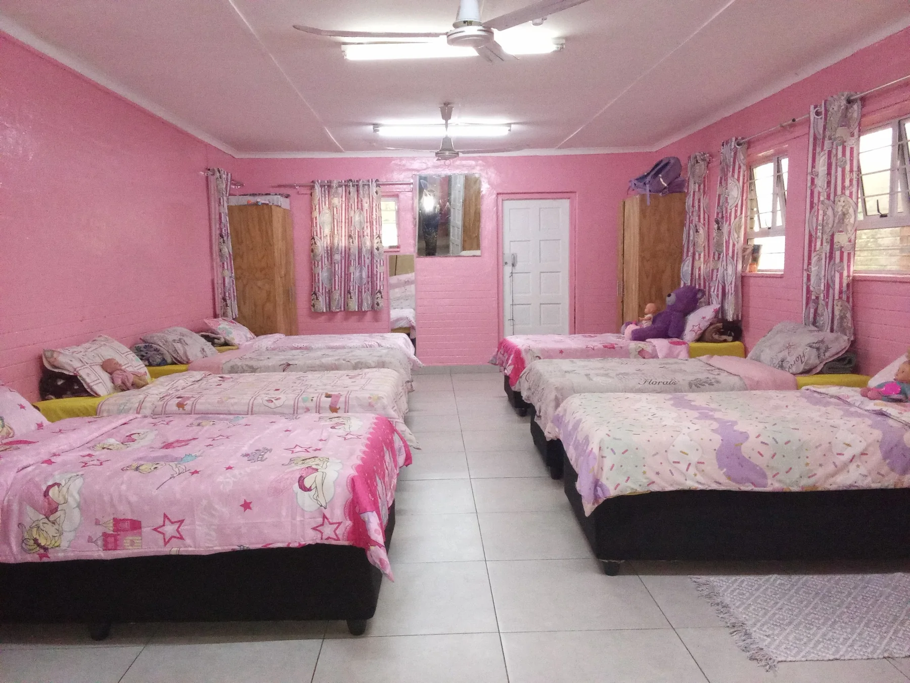 Children's bedroom at St Thomas Home