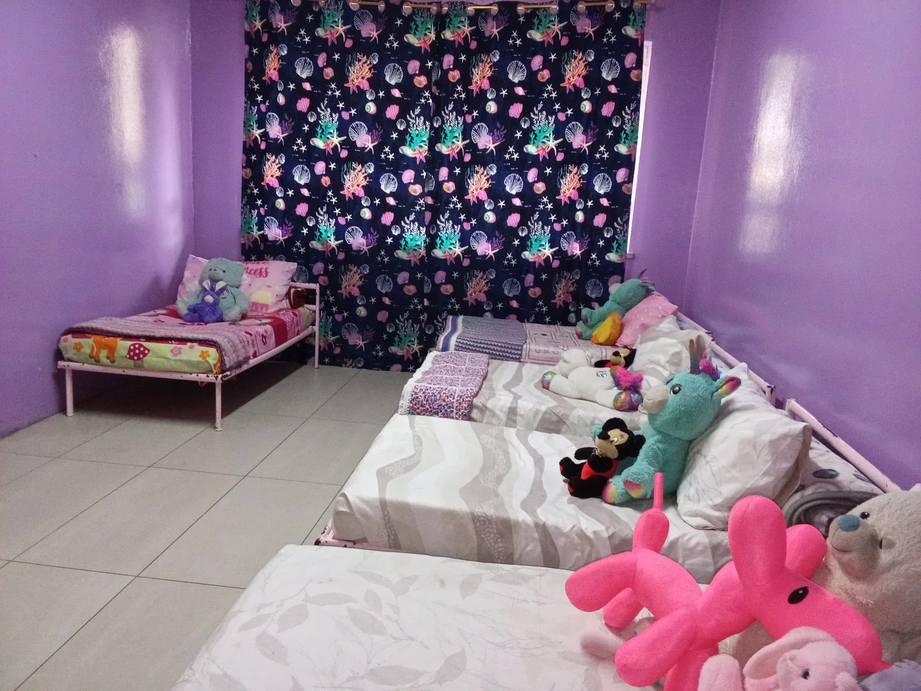 Children's bedroom with toys at St Thomas Home